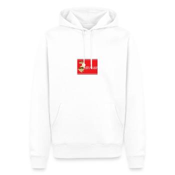 Chinesisches Neujahr Hase Asien 2023 I Geschenk - Männer Premium Bio Hoodie - Weiß - Vorne - Nico (187cm)