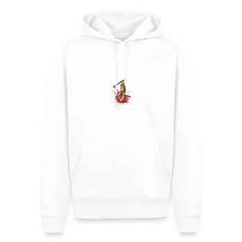 Cambodia Khmer Sports Fighter Bokator I Gift - Men’s Premium Organic Hoodie - white - Front - Nico (187cm)