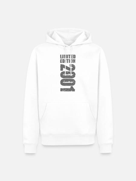 limited edition 2001 - Men’s Premium Organic Hoodie - white