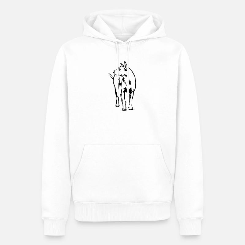 Thai Ridgeback - Männer Premium Bio Hoodie - Weiß