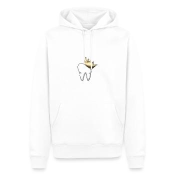 Zahnarzt Zahnarzthelferin Zahnfee I Geschenk - Männer Premium Bio Hoodie - Weiß - Vorne - Nico (187cm)