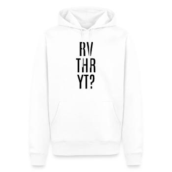 rv thr yet 2 - Männer Premium Bio Hoodie - Weiß - Vorne - Nico (187cm)