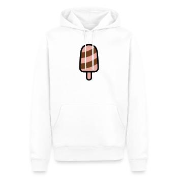 Popsicles Graphic - Men’s Premium Organic Hoodie - white - Front - Nico (187cm)