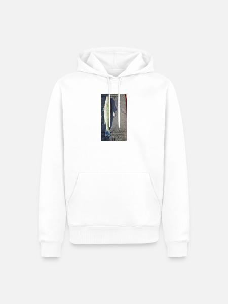 Snookperch - Männer Premium Bio Hoodie - Weiß