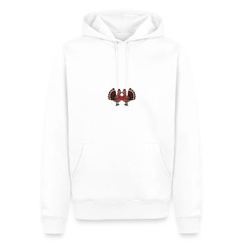Truthahn Paar Valentinstag - Männer Premium Bio Hoodie - Weiß - Vorne - Nico (187cm)