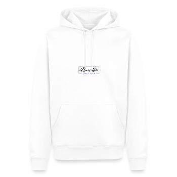Apres Ski Party Team - Männer Premium Bio Hoodie - Weiß - Vorne - Nico (187cm)