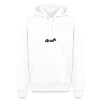 Apres Ski - Männer Premium Bio Hoodie - Weiß - Vorne - Nico (187cm)