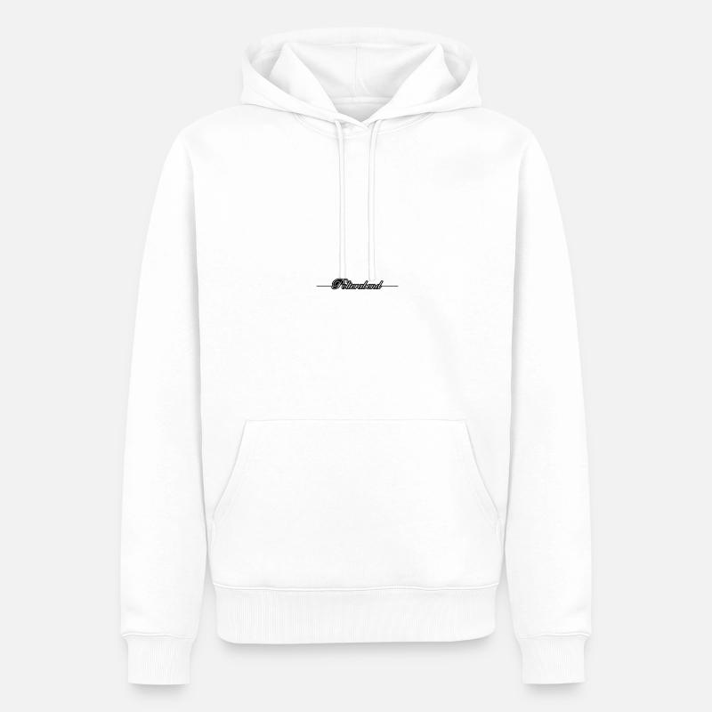 Polterabend - Männer Premium Bio Hoodie - Weiß