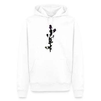 Luzerne Landwirtschaft Bio Lustig Geschenk Blüten - Männer Premium Bio Hoodie - Weiß - Vorne - Nico (187cm)