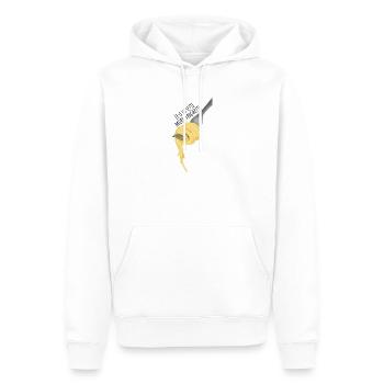 Less upsetti more Spaghetti - Männer Premium Bio Hoodie - Weiß - Vorne - Nico (187cm)