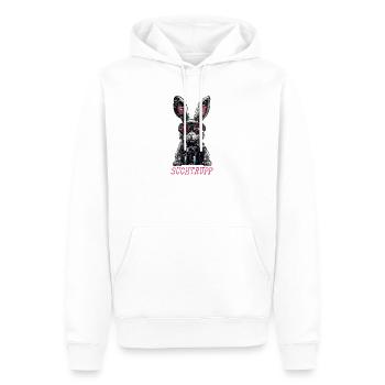 Easter Search Party Cool Easter Bunny - Men’s Premium Organic Hoodie - white - Front - Nico (187cm)