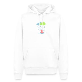 Gummistiefel - Männer Premium Bio Hoodie - Weiß - Vorne - Nico (187cm)
