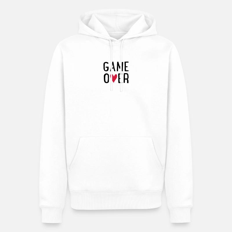 Enterrement de vie de garçon - Sweat à capuche Premium bio Homme - blanc