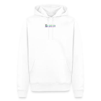 Apache Print - Männer Premium Bio Hoodie - Weiß - Vorne - Nico (187cm)