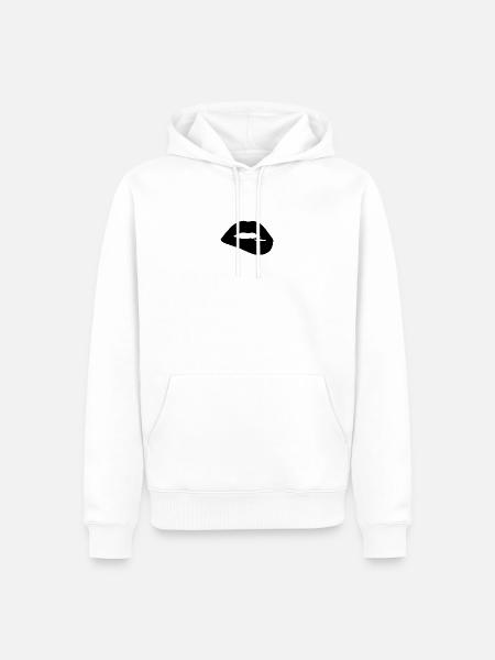 Versuchung - Männer Premium Bio Hoodie - Weiß
