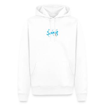 Splish Splash 2 - Men’s Premium Organic Hoodie - white - Front - Nico (187cm)