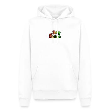 Baby Flüsterer - Männer Premium Bio Hoodie - Weiß - Vorne - Nico (187cm)