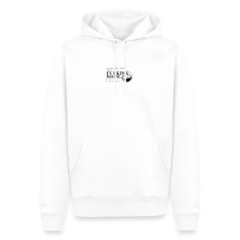 Frühstücksmuffel - kein Porridge für mich!  - Sweat à capuche Premium bio Homme - blanc - Devant - Nico (187cm)