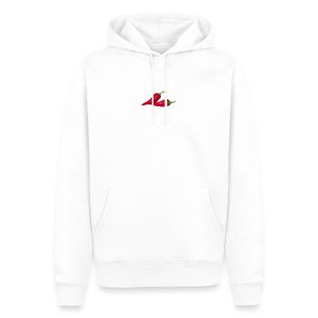 Hot chili - Men’s Premium Organic Hoodie - white - Front - Nico (187cm)