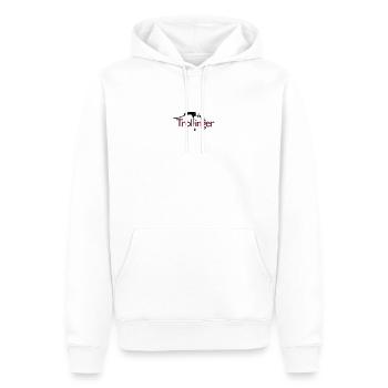 Trollinger - Männer Premium Bio Hoodie - Weiß - Vorne - Nico (187cm)