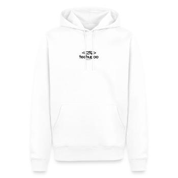 Teahupoo Tahiti Surfen - Männer Premium Bio Hoodie - Weiß - Vorne - Nico (187cm)