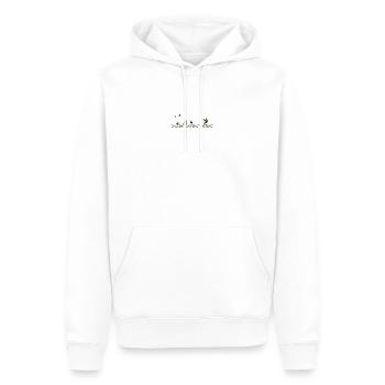 DNA Jagd Tarnmuster - Männer Premium Bio Hoodie - Weiß - Vorne - Nico (187cm)