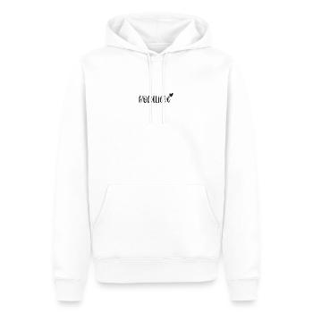 Bowl Foodie Smoothiebowl Bowlliebe Bowl Smoothie - Männer Premium Bio Hoodie - Weiß - Vorne - Nico (187cm)