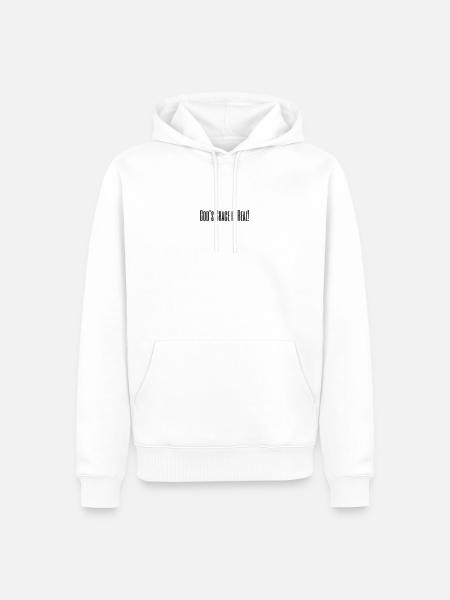 God's Grace is Real - Men’s Premium Organic Hoodie - white