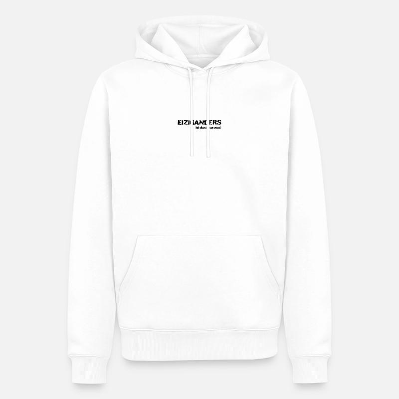 Einziganders ist das neue cool - Männer Premium Bio Hoodie - Weiß
