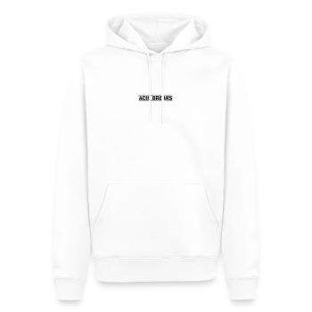 Acid Breaks - Männer Premium Bio Hoodie - Weiß - Vorne - Nico (187cm)