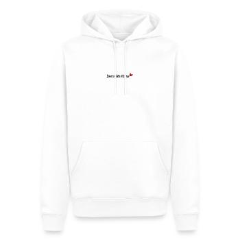OMA. OMA. MUTTERTAG. ALLES GUTE ZUM GEBURTSTAG - Männer Premium Bio Hoodie - Weiß - Vorne - Nico (187cm)