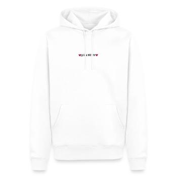 Lieblingspapa Papa Vater Vatertag Geschenk - Männer Premium Bio Hoodie - Weiß - Vorne - Nico (187cm)