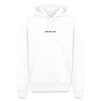 Acousmatic Music - Men’s Premium Organic Hoodie - white - Front - Nico (187cm)