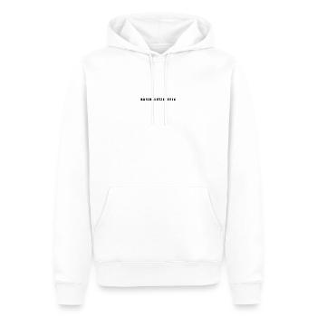 Härzbluetzugerin Kanton Zug - Männer Premium Bio Hoodie - Weiß - Vorne - Nico (187cm)