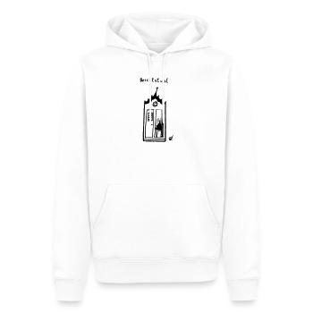 Beichtstuhl - Männer Premium Bio Hoodie - Weiß - Vorne - Nico (187cm)