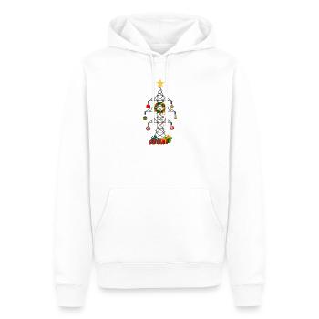 Christmas Strommast - Männer Premium Bio Hoodie - Weiß - Vorne - Nico (187cm)