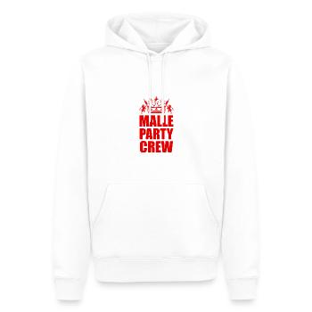 Malle Party Crew Reise - Männer Premium Bio Hoodie - Weiß - Vorne - Nico (187cm)