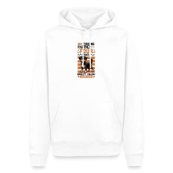 Angeln und Gonczy Polski - Männer Premium Bio Hoodie - Weiß - Vorne - Nico (187cm)