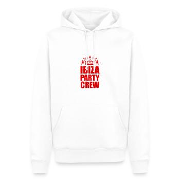 Ibiza Party Crew Reise - Männer Premium Bio Hoodie - Weiß - Vorne - Nico (187cm)