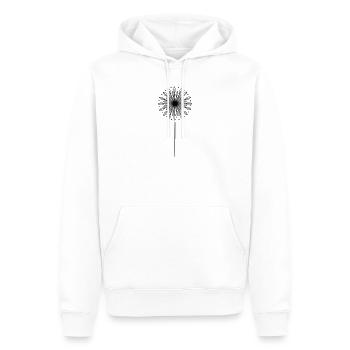 Pissenlit Pissenlit - Sweat à capuche Premium bio Homme - blanc - Devant - Nico (187cm)