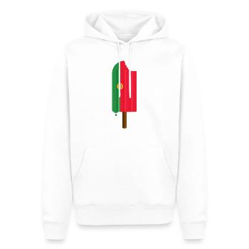 Taste of Portugal - Men’s Premium Organic Hoodie - white - Front - Nico (187cm)
