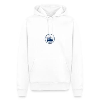 Wassersport - Männer Premium Bio Hoodie - Weiß - Vorne - Nico (187cm)