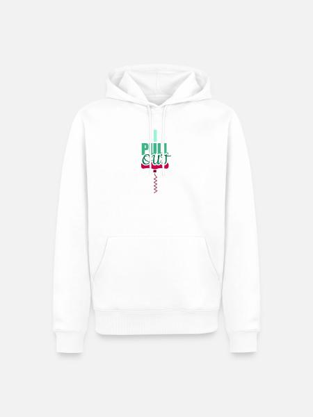 Kellner Barkeeper Ober Bar Bartender barchef - Männer Premium Bio Hoodie - Weiß