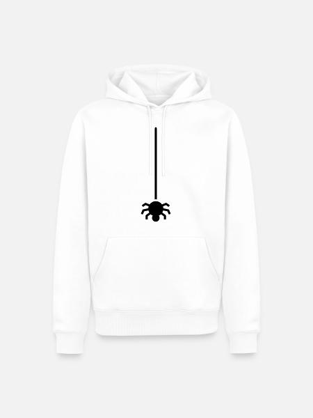Pentes araignées - Sweat à capuche Premium bio Homme - blanc