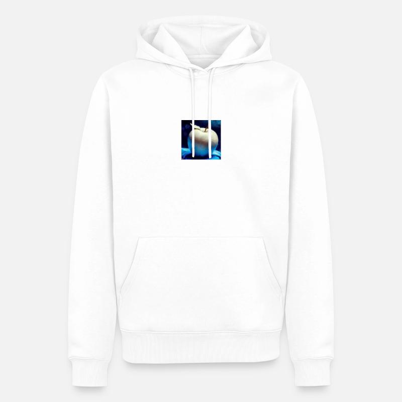 Un appel étrange simpel - Sweat à capuche Premium bio Homme - blanc