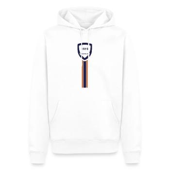 Montpellier Fussballverein - Männer Premium Bio Hoodie - Weiß - Vorne - Nico (187cm)