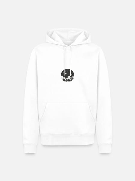 Sommer - Männer Premium Bio Hoodie - Weiß