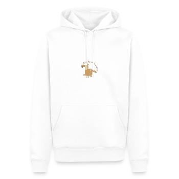 Pferde - Männer Premium Bio Hoodie - Weiß - Vorne - Nico (187cm)