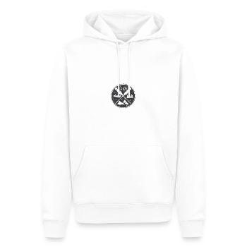 Wassersport - Männer Premium Bio Hoodie - Weiß - Vorne - Nico (187cm)