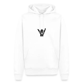 Wassersport - Männer Premium Bio Hoodie - Weiß - Vorne - Nico (187cm)